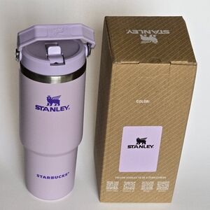 NEW STANLEY-STARBUCKS 30oz TUMBLER PURPLE COLOR